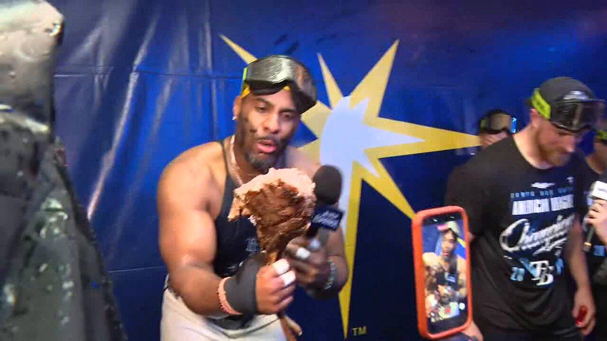 Rays' Unhinged AL Celebration